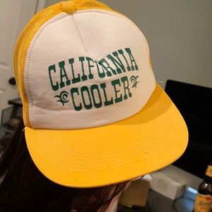 California Cooler vintage trucker hat